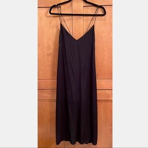 Wilfred Black Maxi Dress